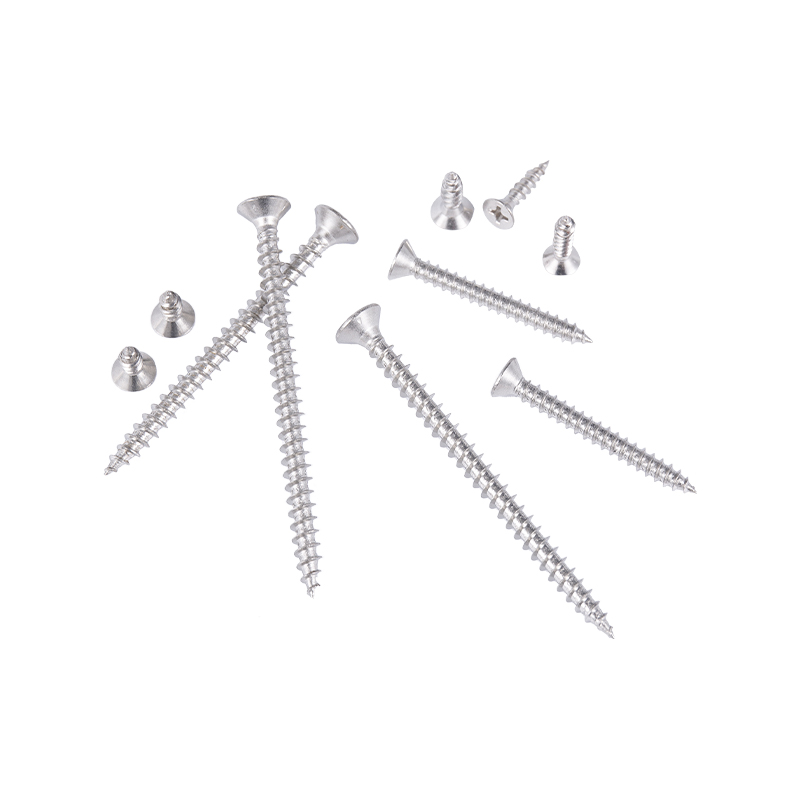 Kepala countersunk/kepala countersunk ganda/kepala countersunk head/bugle head/panci head chipboard sekrup